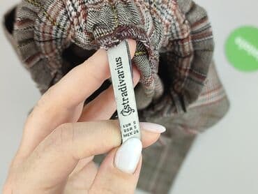 buty ze wstążką: Stradivarius, Spodnie materiałowe damskie, rozmiar S — 4