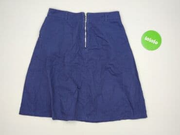niebieska spódnice plisowane: Spódnica damska, XS — 3