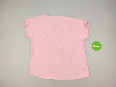 bluzki z krótkim rękawem plus size: H&M, Жіноча блуза, розмір XL — 3