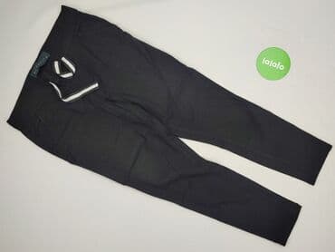 spodnie czarne 34: Spodnie materiałowe damskie, M — 2