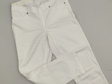 białe cargo bershka: Colours, Spodnie materiałowe damskie, rozmiar M — 1