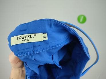 blue motion clothes: Freesia, Spodnie materiałowe damskie, rozmiar XL — 4