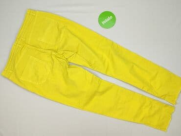 biale szerokie jeansy: Jeansy damskie, rozmiar L — 3