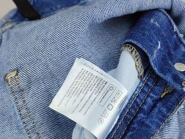 jeansowe ogrodniczki damskie: H&M, Ogrodniczki damskie, rozmiar M — 5