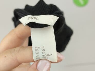 dodatki do czarnej bluzki: H&M, Bluzka damska, rozmiar XS — 5