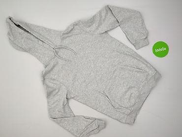 bluza szara hm: H&M, Bluza z kapturem damska, rozmiar XS — 2