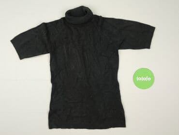 sweter z tiulowymi rękawami: Sweter damski, rozmiar S — 2