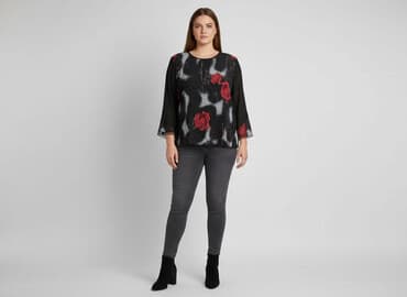 bluzki emo: Bluzka damska, rozmiar 3XL — 7