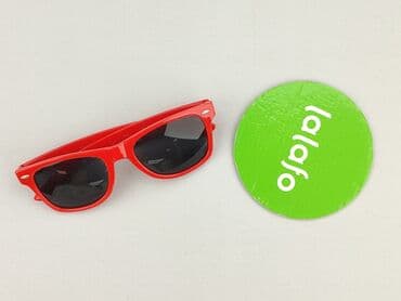 paski do sukienki srebrne: Glasses, Sunglasses, Trapezoid design, condition - Very good — 2