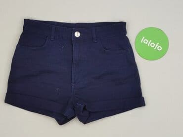 dzinsowe krótkie spodenki: H&M, Szorty damskie, rozmiar S — 2