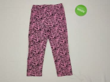rajstopy w czerwono czarne paski: Leggings for kids, Coccodrillo, 11 years, 140/146, condition - Very good — 3