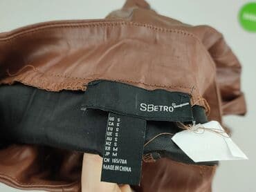woskowane legginsy: Legginsy Ze skóry ekologicznej damskie, rozmiar S — 4