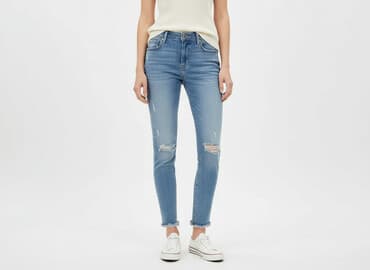 mom fit zara jeans: Zara, Jeansy damskie, rozmiar 2XS — 7