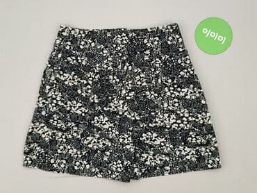 krótkie spodenki z wysokim stanem czarne: H&M, Szorty damskie, rozmiar XS — 3