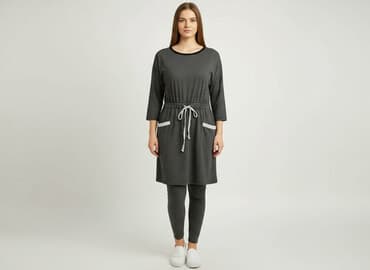 hello kitty spodnie pizamowe: Sukienka damska, rozmiar M — 6