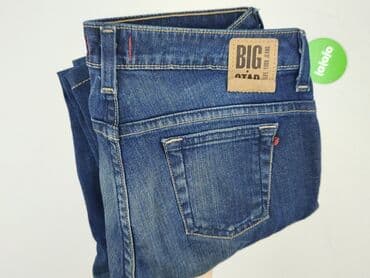 brazowe spodnie woskowane: Jeansy dla mężczyzn, XS — 7