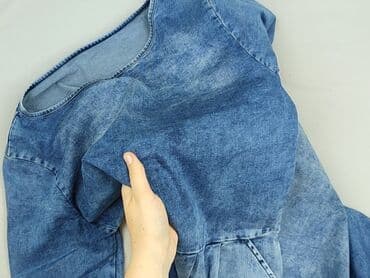 modna kiecka sukienka jeansowa: MEGI, Sukienka damska, rozmiar XL — 5