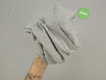 czarna sukienka i szary sweter: H&M, Sweter damski, rozmiar S — 5