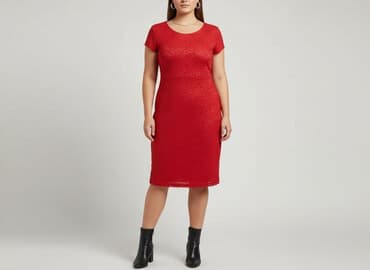 sukienki wieczorowe na szyje: Exclusive, Women`s dress, size 2XL — 1