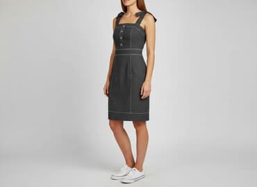 grafitowa sukienki na wesele: A&M, Sukienka damska, rozmiar S — 6