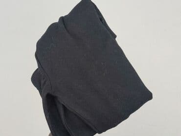 czarna sukienka z długim rękawem sinsay: Sinsay, Top damski, rozmiar S — 6