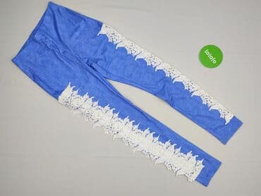 legginsy z marszczeniem: Legginsy Eleganckie damskie, rozmiar S — 2