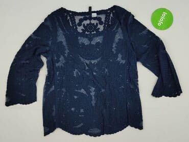 bluzki do granatowych spodni: H&M, Bluzka damska, rozmiar S — 2