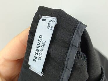 reserved spodnie dresowe: Spodnie materiałowe damskie, rozmiar L — 4