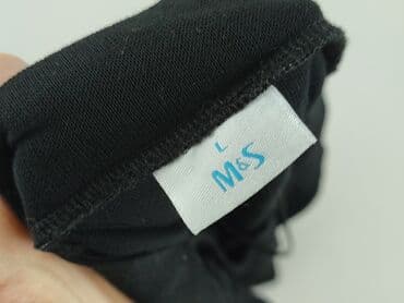 top z piórami czarny: Marks & Spencer, Tunika damska, rozmiar L — 4