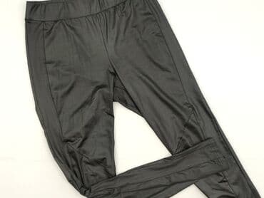 Janina, Leggings Eco-leather for women, size L (EU 40)