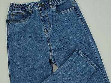 sweter lv: Spodnie jeansowe, Sinsay, 13 lat, 152/158, stan - Idealny — 1