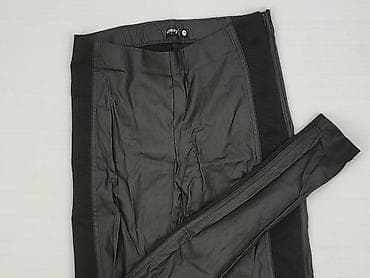 dresy armani: Legginsy Ze skóry ekologicznej damskie, rozmiar M — 1