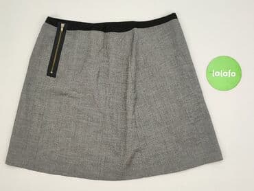 spódnice srebrne plisowane: Women`s skirt, size M (EU 38) — 2