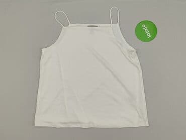 satynowy top pod marynarkę: H&M, Top damski, S — 2