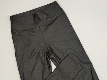 legginsy ze stringami: Leggings Eco-leather for women, size S (EU 36) — 1