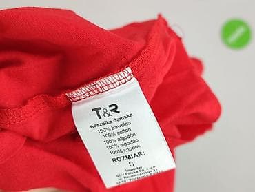 zolta koszula: T-shirt damski, rozmiar S — 5