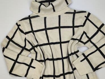 bluzki sweterkowe duże rozmiary: Shein Curve, Golf damski, rozmiar 4XL — 1