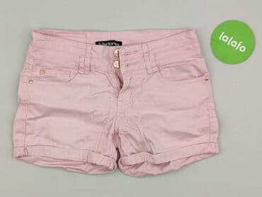 szorty skórzane krótkie spodenki damskie: Madonna, Szorty damskie, rozmiar M — 2