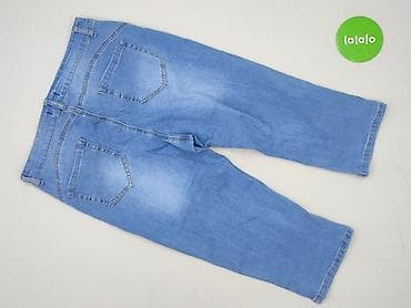culotte jeans: Spodnie 3/4 damskie, rozmiar S — 3