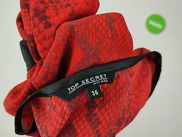 czerwony: Top Secret, T-shirt damski, rozmiar S — 5