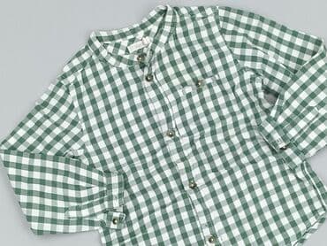 Shirt 2-3 years, condition - Very good, pattern - Cell, color - Green