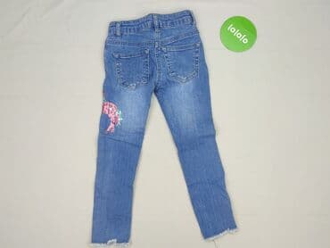 bluzka indygo: Spodnie jeansowe, Dunnes Stores, 4-5 lat, 104/110, stan - Bardzo dobry — 3