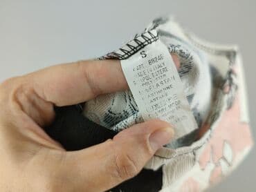 elegancka sukienka z szyfonowymi rękawami: Sukienka damska, rozmiar S — 6