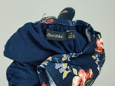 blue bluzki: Bershka, Bluzka damska, rozmiar S — 4