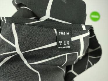 czarne bluzki z krótkim rękawem allegro: Shein, Жіноча блуза, розмір XL — 4