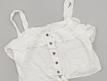 reserved top z piorami: Sinsay, Top damski, S — 1