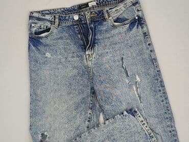 high waist mom fit jeans: Jeansy damskie, rozmiar S — 1