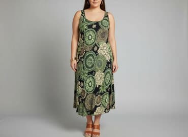 zwiewna sukienki na wesele maxi: Sukienka damska, rozmiar XL — 6