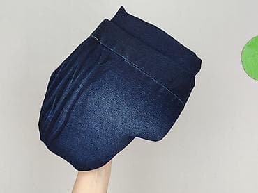 washed blue jeans: Spódnica damska, rozmiar L — 6