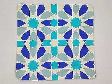 przybory do haftowania: Poszewka na poduszkę dekoracyjną 40×40 cm - Wzór: geometryczny — 1